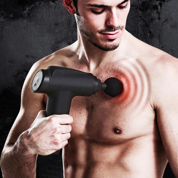 professional massage gun 6 gears deep muscle massager body massage exercising relaxation slimming pain relief
professional massage gun 6 gears deep muscle massager body massage exercising relaxation slimming pain relief