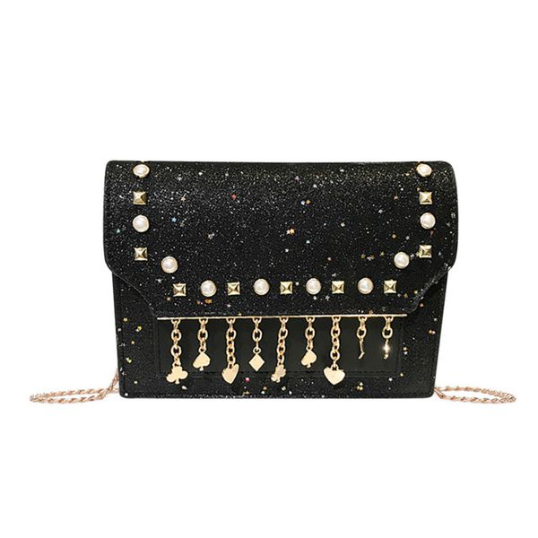 bling tassel rivet pearl woman shoulder crossbody bag female sequins leather party totes messenger bag handbag
bling tassel rivet pearl woman shoulder crossbody bag female sequins leather party totes messenger bag handbag