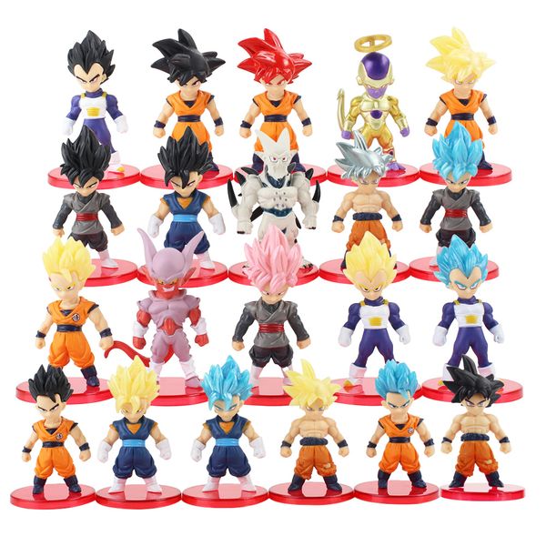 21pcs/lot dragon ball super saiyan god action figure son goku gohan vegeta vegetto frieza zamasu ultra instinct model toys
21pcs/lot dragon ball super saiyan god action figure son goku gohan vegeta vegetto frieza zamasu ultra instinct model toys
