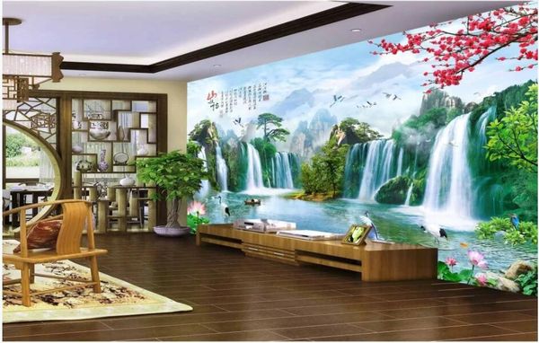 custom p 3d wallpaper chinese style mountain waterfall lake scenery home decor living room 3d wall murals wallpaper for walls 3 d 
custom p 3d wallpaper chinese style mountain waterfall lake scenery home decor living room 3d wall murals wallpaper for walls 3 d