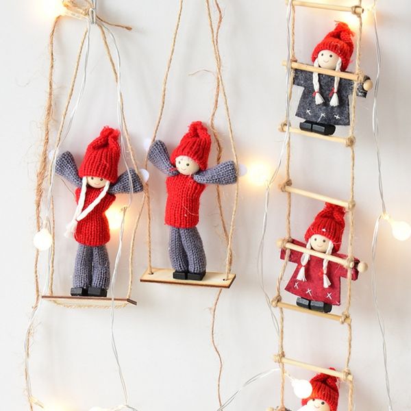 christmas tree decoration climbing ladder boy girl doll play swinging ornament felt cloth christmas decoration for home
christmas tree decoration climbing ladder boy girl doll play swinging ornament felt cloth christmas decoration for home