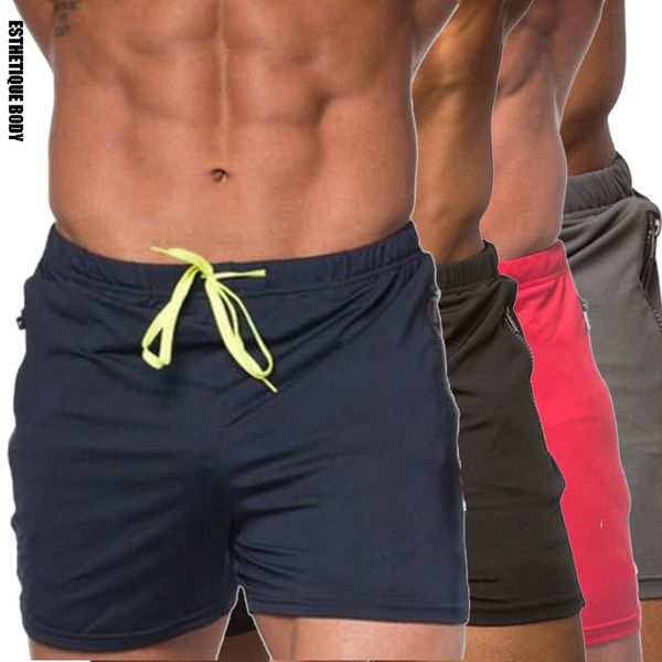 quick-drying shorts summer men's gym jogging running shorts solid color bodybuilding men's sports short pants fitness sweatpants, Black;blue
quick-drying shorts summer men's gym jogging running shorts solid color bodybuilding men's sports short pants fitness sweatpants, Black;blue
