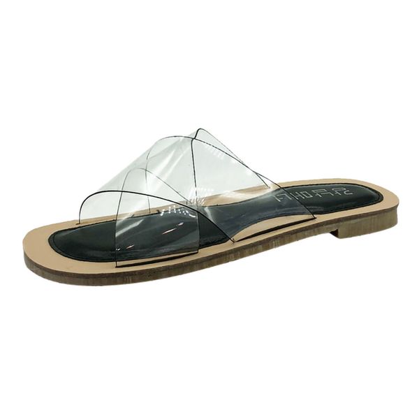sagace 2019 women slippers fashion sandals transparent cross flat ladies slippers new fashion female casual solid slipper9031406, Black
sagace 2019 women slippers fashion sandals transparent cross flat ladies slippers new fashion female casual solid slipper9031406, Black