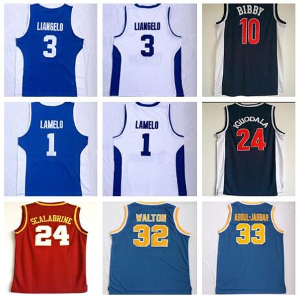Discount 24 SCALABRINE 32 WALTON 33 ABOUL.JABBAR 33 ALCINDOR 3 LIANGELO 1 LAMELO 10 BIBBY 24 IGUODALA College Jerseys,Basketball WEAR
Discount 24 SCALABRINE 32 WALTON 33 ABOUL.JABBAR 33 ALCINDOR 3 LIANGELO 1 LAMELO 10 BIBBY 24 IGUODALA College Jerseys,Basketball WEAR