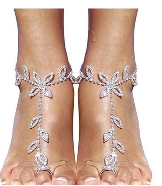 women's foot jewelry, barefoot sandals,rhinestone leaf foot toe foot chain, beach wedding, party and dance, Red;blue
women's foot jewelry, barefoot sandals,rhinestone leaf foot toe foot chain, beach wedding, party and dance, Red;blue