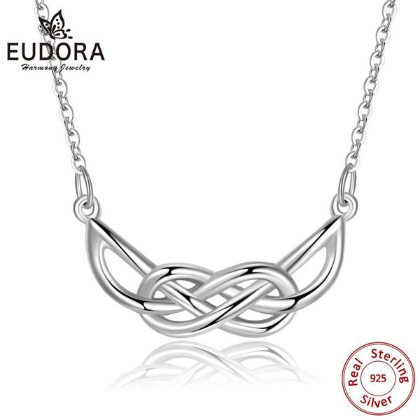 eudora real 925 sterling silver celtics knot smile pendant necklace lady men good luck jewelry birthday gift for lovers cyd183
eudora real 925 sterling silver celtics knot smile pendant necklace lady men good luck jewelry birthday gift for lovers cyd183