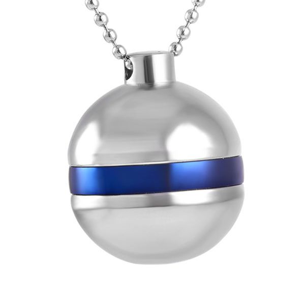 ijd8722 stainless steel blue spherical memorial cremation ball shape souvenir pendant for ashes urn memorial keepsake necklace jewelry, Silver
ijd8722 stainless steel blue spherical memorial cremation ball shape souvenir pendant for ashes urn memorial keepsake necklace jewelry, Silver