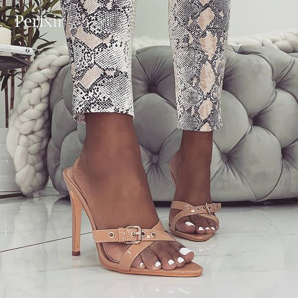2019 new summer women slippers big buckle thin high heels women mules open toe gladiator slippers sandals slides shoes black
2019 new summer women slippers big buckle thin high heels women mules open toe gladiator slippers sandals slides shoes black