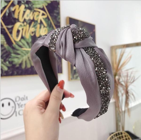 fabric headband, pure color, super flash, diamond-studded, knotted, wide-brimmed headband gd482, Silver
fabric headband, pure color, super flash, diamond-studded, knotted, wide-brimmed headband gd482, Silver