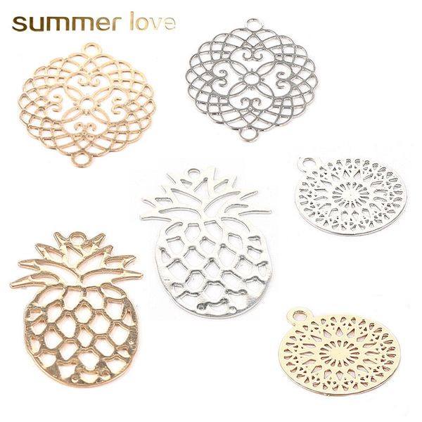 fashion hollow pineapple dreamcatcher gold silver round charms fit diy bracelet bangles necklace gold silver alloy charm jewelry accessory, Bronze;silver
fashion hollow pineapple dreamcatcher gold silver round charms fit diy bracelet bangles necklace gold silver alloy charm jewelry accessory, Bronze;silver