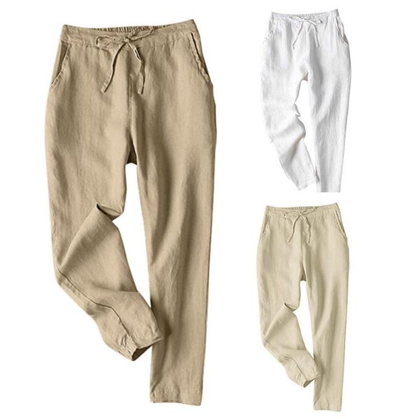 women casual pants sport-wear fashion lacing-up sport linen solid easy casual loose harem ninth pants outdoor sweatpants, Black;blue
women casual pants sport-wear fashion lacing-up sport linen solid easy casual loose harem ninth pants outdoor sweatpants, Black;blue