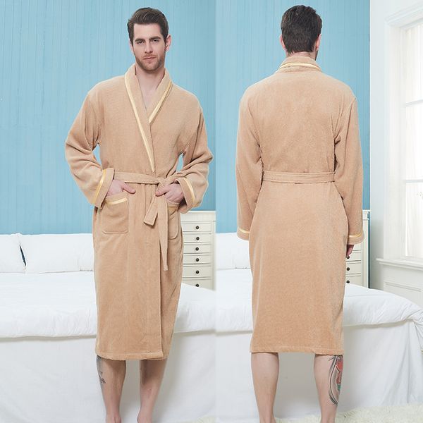 зима robe мужчины 100% хлопок халата халат мужчины сплошной цвет мужчин хлопка robe главная одежда спальники bridesmaid, Black;brown
зима robe мужчины 100% хлопок халата халат мужчины сплошной цвет мужчин хлопка robe главная одежда спальники bridesmaid, Black;brown