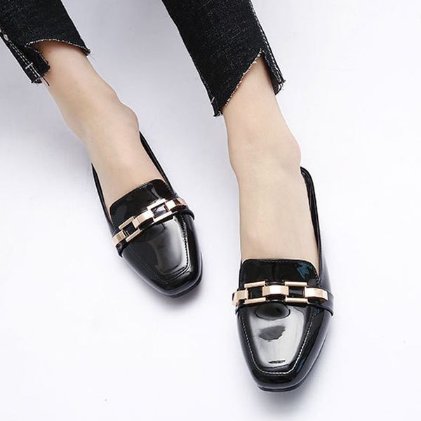 black/red japanned leather slippers women brand chains mules closed toe square slides home ladies shoes flats flip flops mules
black/red japanned leather slippers women brand chains mules closed toe square slides home ladies shoes flats flip flops mules