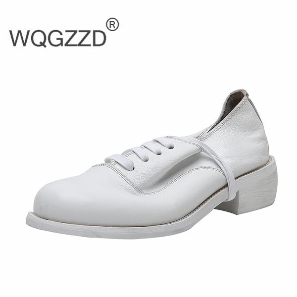 chaussures femme british style oxford shoes women's casual shoes genuine leather new spring loafers zapatos mujer, Black
chaussures femme british style oxford shoes women's casual shoes genuine leather new spring loafers zapatos mujer, Black