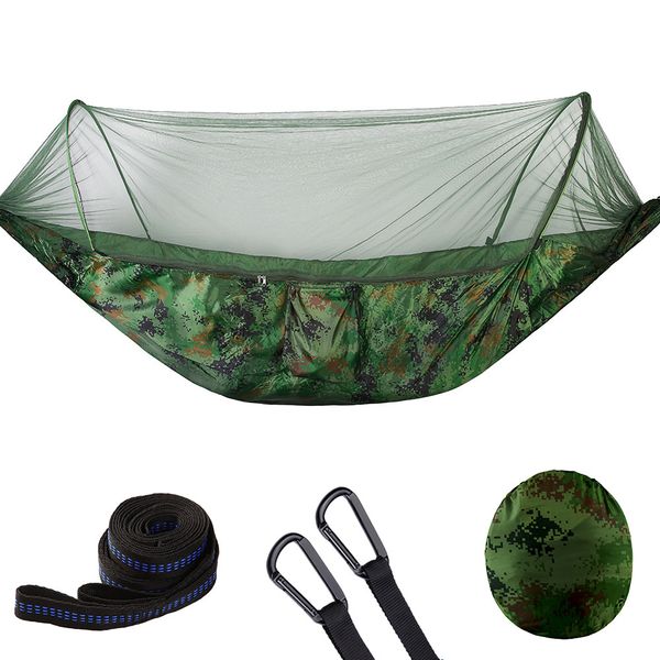 portable outdoor camping hammock with mosquito bugs net reversible swing extension straps clips included
portable outdoor camping hammock with mosquito bugs net reversible swing extension straps clips included