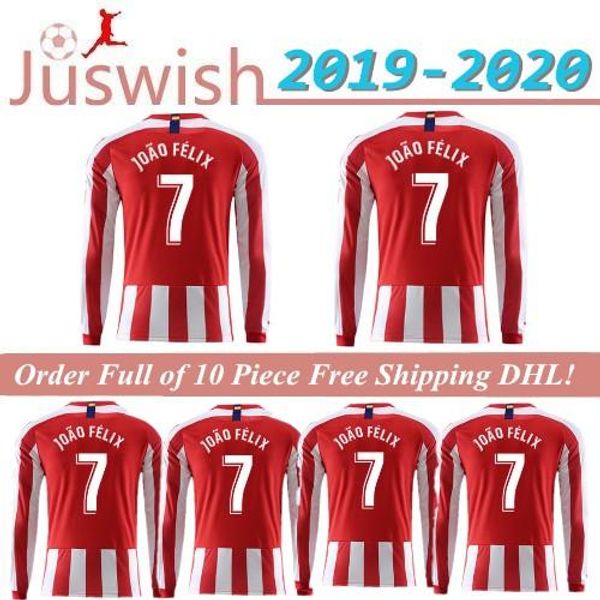 19 20 new atletico de madrid joão félix koke soccer jerseys llorente joao felix camiseta fe fútbol football soccer long sleeves shirt, Black;yellow
19 20 new atletico de madrid joão félix koke soccer jerseys llorente joao felix camiseta fe fútbol football soccer long sleeves shirt, Black;yellow