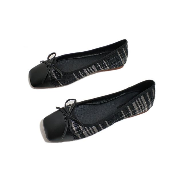 spring and autumn fashion flats shoes women bows decorative square shoes soft and comfortable sole women's, Black
spring and autumn fashion flats shoes women bows decorative square shoes soft and comfortable sole women's, Black