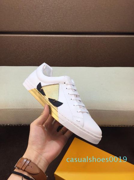 new fashion platform lace-up luxury flat white round head breathable rubber outsole spring autumn vintage leather mens designer shoes c19, Black 
new fashion platform lace-up luxury flat white round head breathable rubber outsole spring autumn vintage leather mens designer shoes c19, Black