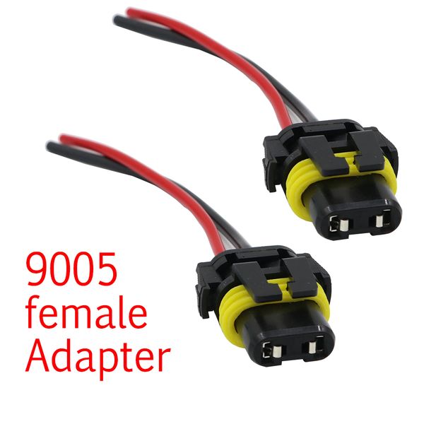 2pcs universal power cord 9005 hb3 h10 female adapter wiring harness sockets cable for headlight fog led light bulb
2pcs universal power cord 9005 hb3 h10 female adapter wiring harness sockets cable for headlight fog led light bulb