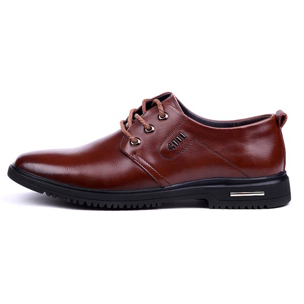 men leather casual shoes comfortable man fashion formal walking sneakers lace up brown black male footwar luxury
men leather casual shoes comfortable man fashion formal walking sneakers lace up brown black male footwar luxury