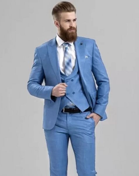 fashion blue groom tuxedos peak lapel slim fit bridegroom blazer men formal suits prom party suits (jacket+pants+tie+vest) 786, Black;gray
fashion blue groom tuxedos peak lapel slim fit bridegroom blazer men formal suits prom party suits (jacket+pants+tie+vest) 786, Black;gray