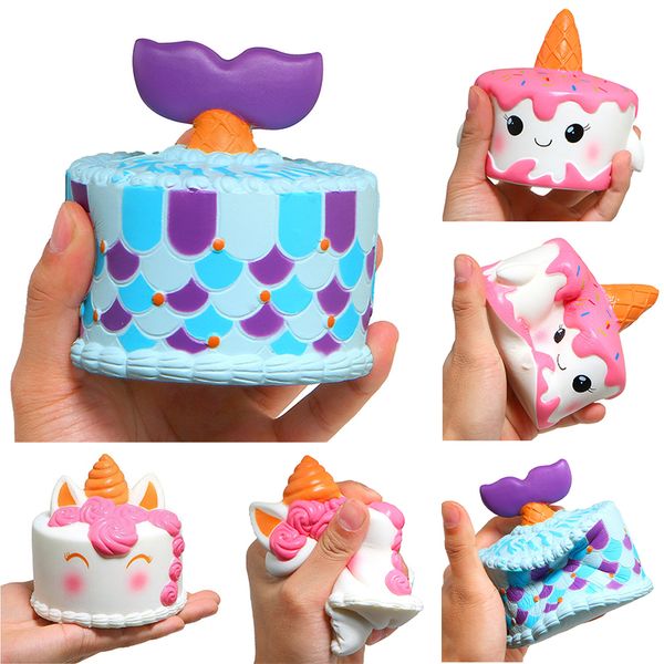 11cm colorful cartoon unicorn cake jumbo elastic soft pu squishy slow rising anti-stress kawaii squishies unicorn kawaii cake tail cakes
11cm colorful cartoon unicorn cake jumbo elastic soft pu squishy slow rising anti-stress kawaii squishies unicorn kawaii cake tail cakes