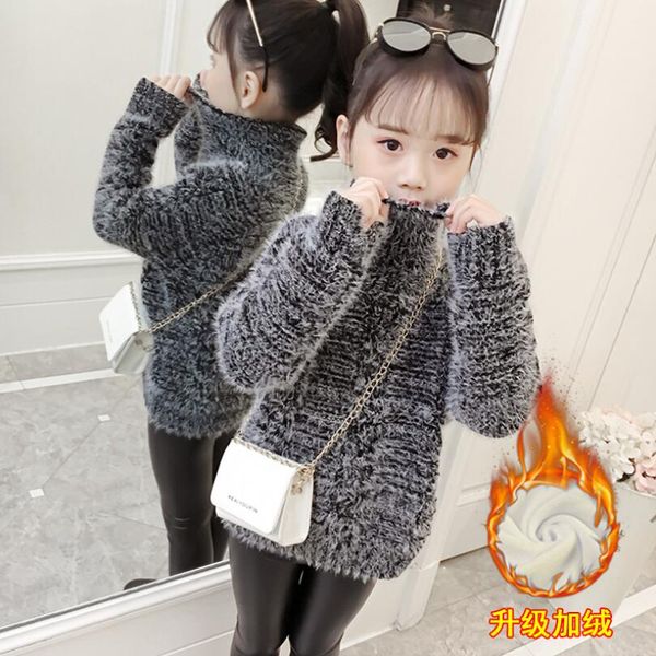 girl clothes 3-15t kids autumn warm jacket children winter velvet knitted pullovers girls turtleneck teenage pullovers kids coat, Blue
girl clothes 3-15t kids autumn warm jacket children winter velvet knitted pullovers girls turtleneck teenage pullovers kids coat, Blue