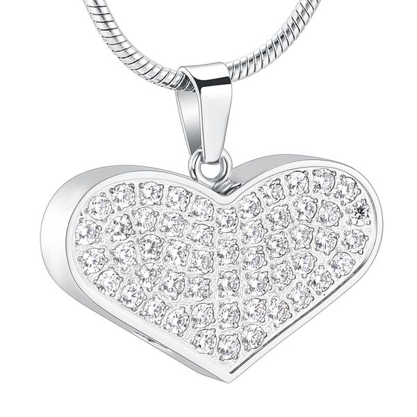 ijd11329 crystals heart cremation urn necklace for women, selling funeral urn locket hold loved ones ashes memorial keepsake, Silver
ijd11329 crystals heart cremation urn necklace for women, selling funeral urn locket hold loved ones ashes memorial keepsake, Silver