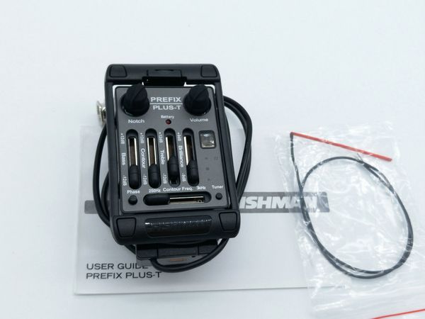 Fishman Prefix Plus-T бортовой предусилитель Матрица пикап эквалайзер тюнер Красный пьезо
Fishman Prefix Plus-T бортовой предусилитель Матрица пикап эквалайзер тюнер Красный пьезо