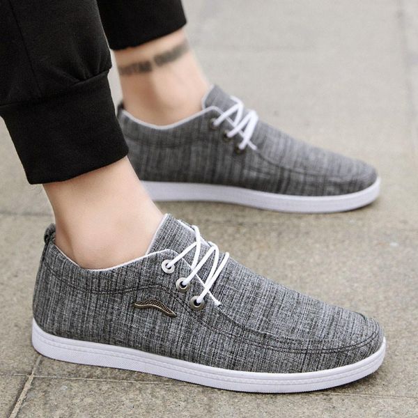 new arrival fashion mens casual shoes outdoor canvas casual lace-up shoes lazy shoes breathable sneakers chaussures, Black
new arrival fashion mens casual shoes outdoor canvas casual lace-up shoes lazy shoes breathable sneakers chaussures, Black