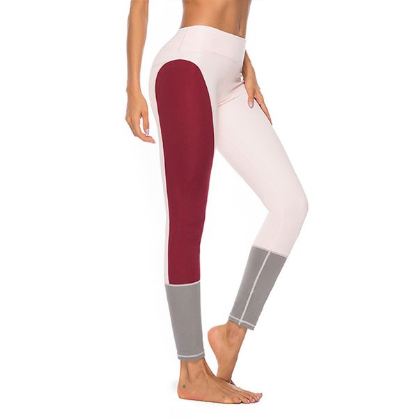 yoga outfits quick-drying buttocks lift stitching contrast color pants female fitness sports tight polyester spandex leggings, White;red
yoga outfits quick-drying buttocks lift stitching contrast color pants female fitness sports tight polyester spandex leggings, White;red