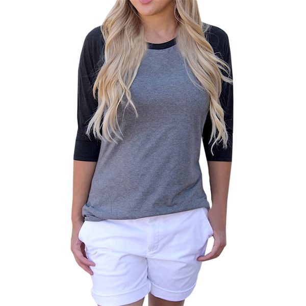 women's t shirt patchwork female ladies casual long sleeve roupas feminina ropa mujer woman clothes tee shirt, White
women's t shirt patchwork female ladies casual long sleeve roupas feminina ropa mujer woman clothes tee shirt, White
