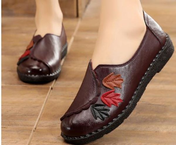 2019 women's shoes in spring and autumn with new style flat bottom round head mother grandma's shoes @8063, Black
2019 women's shoes in spring and autumn with new style flat bottom round head mother grandma's shoes @8063, Black