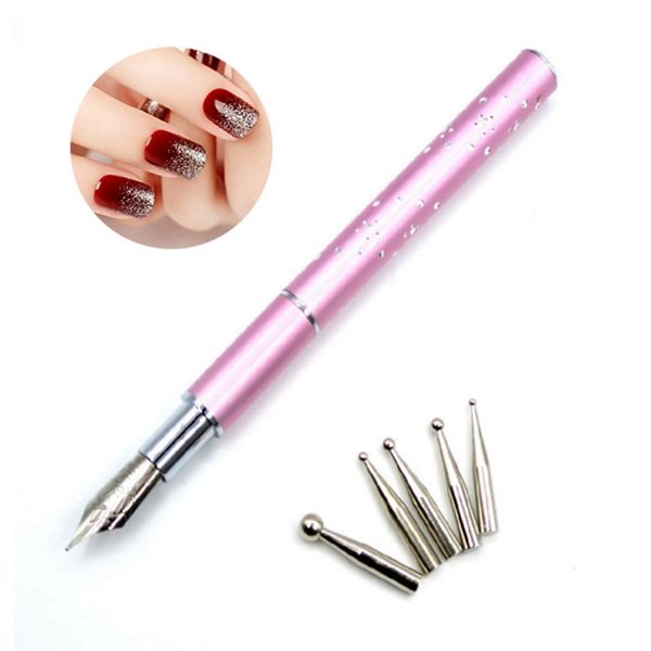 new arrival 6 heads drawing dotting sets for manicure pick up rhinestones tools 1 sets stainless steel diy nail art pen
new arrival 6 heads drawing dotting sets for manicure pick up rhinestones tools 1 sets stainless steel diy nail art pen