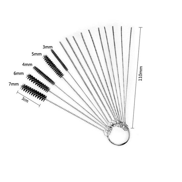 adeeing 15 pcs/set nylon brushes set for drinking straws / glasses / keyboards jewelry cleaning brushes clean tools
adeeing 15 pcs/set nylon brushes set for drinking straws / glasses / keyboards jewelry cleaning brushes clean tools