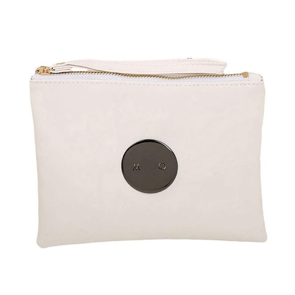 fashion women solid color signature badge disc faux leather wristlet bag mini coin purse, Red;black
fashion women solid color signature badge disc faux leather wristlet bag mini coin purse, Red;black