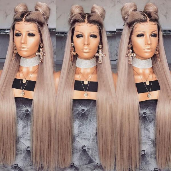 oley hair термостойкий прямой синтетический парик фронта шнурка высокой плотности ombre ash blonde wig косплей длинные парики для чернокожих, Black
oley hair термостойкий прямой синтетический парик фронта шнурка высокой плотности ombre ash blonde wig косплей длинные парики для чернокожих, Black