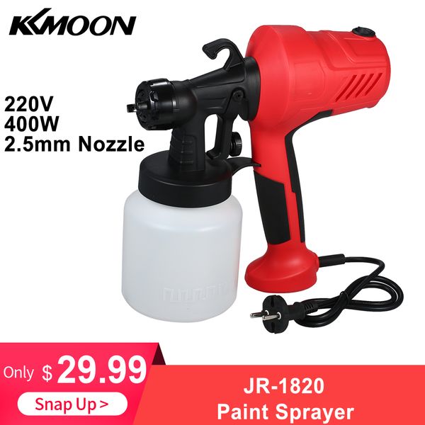 jr-1820 spray gun 220v 400w 32000rpm high power home electric paint sprayer for painting furniture wall with sprayer cup
jr-1820 spray gun 220v 400w 32000rpm high power home electric paint sprayer for painting furniture wall with sprayer cup