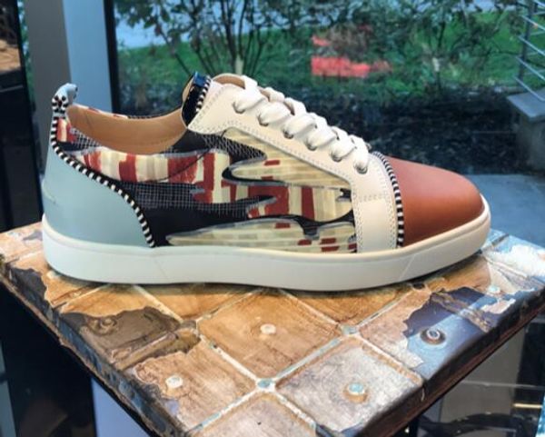 2019 luxury sneaker без шипованных кружевные высокий лучшие мужчины тренеры red подошва дизайн обуви супер качество бренда мужчины flats из, Black
2019 luxury sneaker без шипованных кружевные высокий лучшие мужчины тренеры red подошва дизайн обуви супер качество бренда мужчины flats из, Black