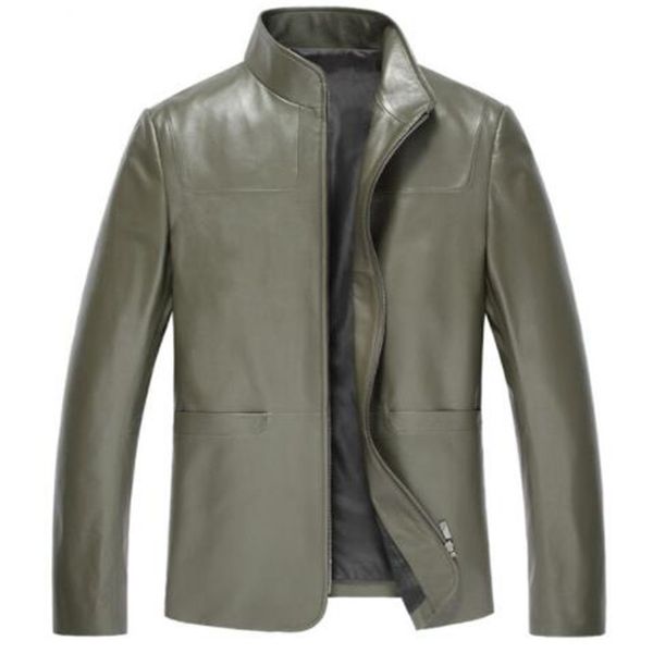 men's leather jacket autumn winter jacket men genuine sheepskin coat streetwear mens jackets and coats 5xl chaqueta hombre, Black
men's leather jacket autumn winter jacket men genuine sheepskin coat streetwear mens jackets and coats 5xl chaqueta hombre, Black