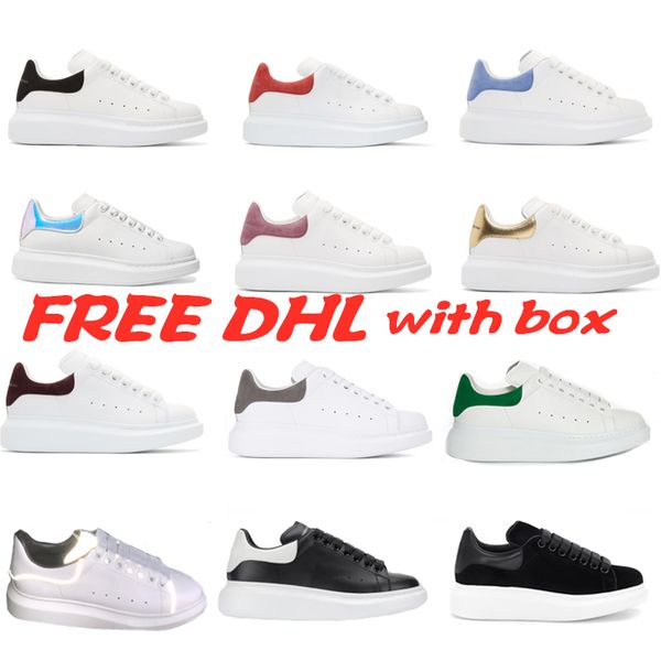 designer shoes trainers reflective 3m white leather platform sneakers womens mens flat casual party wedding shoes suede sports by dhl, Black
designer shoes trainers reflective 3m white leather platform sneakers womens mens flat casual party wedding shoes suede sports by dhl, Black