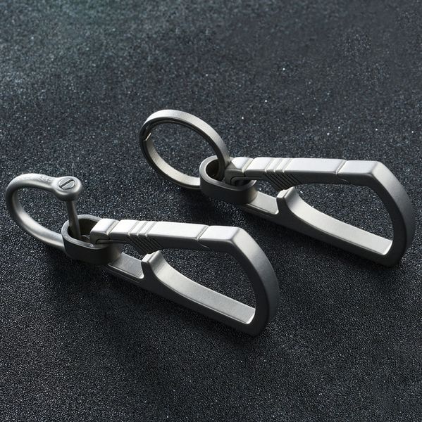 real titanium car key chain men edc ultra lightweight titanium keychain hanging buckle key rings quickdraw tool creative keyring, Slivery;golden
real titanium car key chain men edc ultra lightweight titanium keychain hanging buckle key rings quickdraw tool creative keyring, Slivery;golden