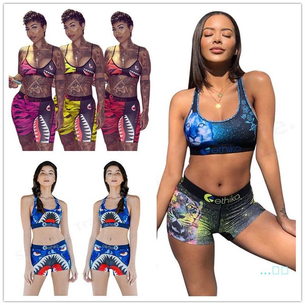 18 styles women designer swimsuit bikini set crop vest bras + shorts swimwears tankini beachwear shark camo swim bathing suit e22908, White;black
18 styles women designer swimsuit bikini set crop vest bras + shorts swimwears tankini beachwear shark camo swim bathing suit e22908, White;black