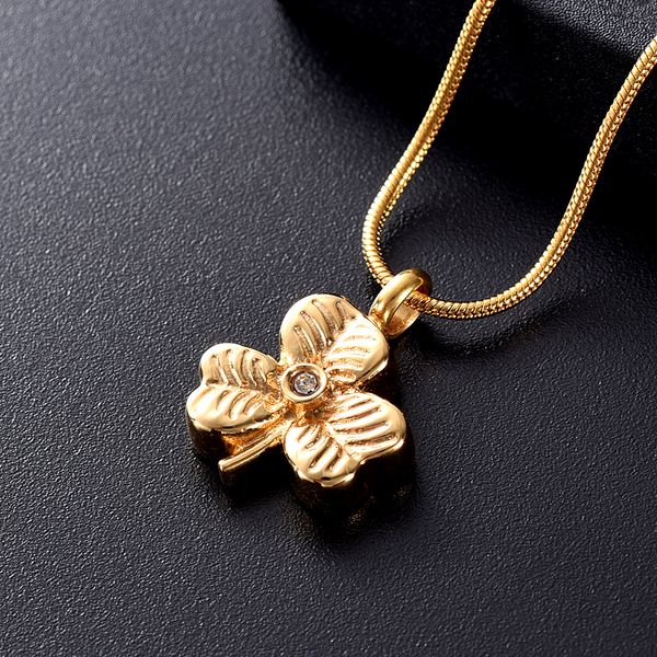 ijd12131 hold crystal clover stainless steel cremation jewellery ashes holder keepsake memorial urn necklace pendant for women, Silver
ijd12131 hold crystal clover stainless steel cremation jewellery ashes holder keepsake memorial urn necklace pendant for women, Silver