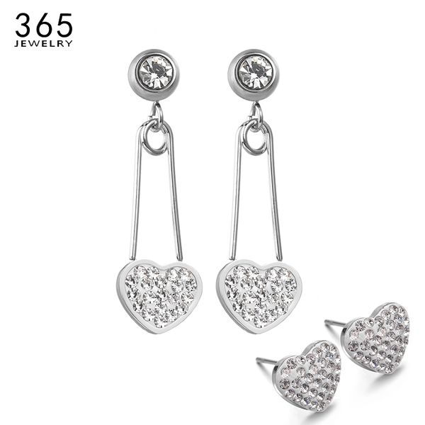 new arrive stainless steel cz stone heart earrings cute heart hanging dangle earrings women girls gifts wholesale, Golden;silver
new arrive stainless steel cz stone heart earrings cute heart hanging dangle earrings women girls gifts wholesale, Golden;silver