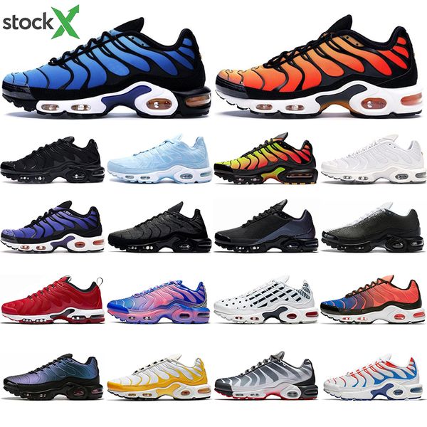 new mens tn plus se running shoes triple black white shark hyper blue spray paint scream men trainer runner sports sneakers 40-45
new mens tn plus se running shoes triple black white shark hyper blue spray paint scream men trainer runner sports sneakers 40-45
