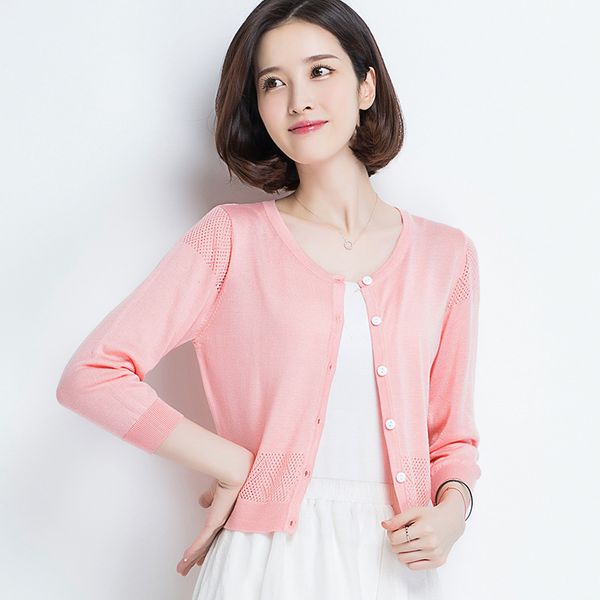 cropped cardigan women spring thin knit pashmina summer short fashion hollow sunproof outerwear ladies air-conditioned jacket, White
cropped cardigan women spring thin knit pashmina summer short fashion hollow sunproof outerwear ladies air-conditioned jacket, White