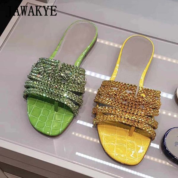 jawakye bling bling flip flops rhinestone slippers women gold flat crystal shoes woman summer flats mules runway party shoes, Black
jawakye bling bling flip flops rhinestone slippers women gold flat crystal shoes woman summer flats mules runway party shoes, Black