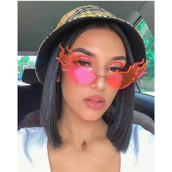 firewave sunglasses 2020 fashion fire flame sunglasses women men rimless wave uv400 eyewear luxury trending narrow sunglasses t4gsv bdehome, White;black
firewave sunglasses 2020 fashion fire flame sunglasses women men rimless wave uv400 eyewear luxury trending narrow sunglasses t4gsv bdehome, White;black