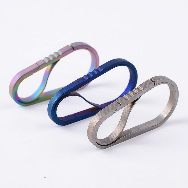 tc4 titanium alloy edc anti-lost key chain hook hanging keychain tools outdoor camping carabiner keyring hang waist car key ring
tc4 titanium alloy edc anti-lost key chain hook hanging keychain tools outdoor camping carabiner keyring hang waist car key ring